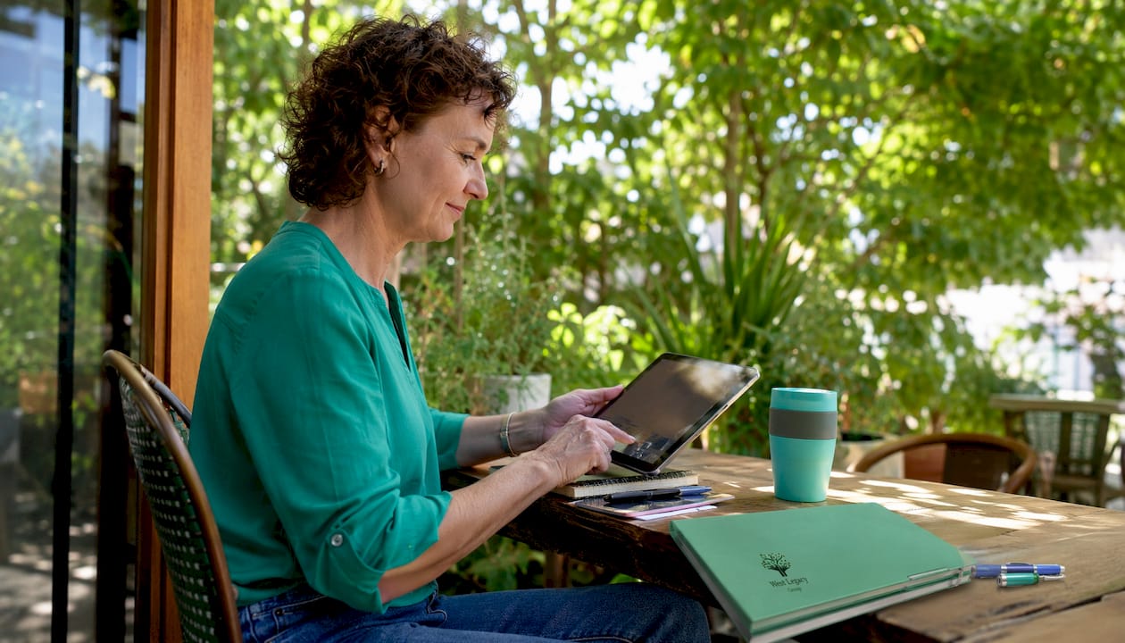 Australian businesswoman working on conversion optimization