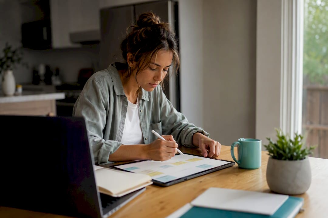 1787278082290_Person-sketching-AI-marketing-plan-on-tablet Person sketching AI marketing plan on tablet