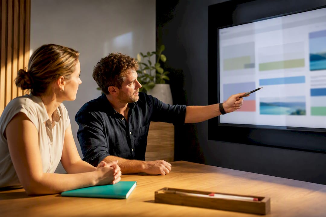 Small business website scope planning session